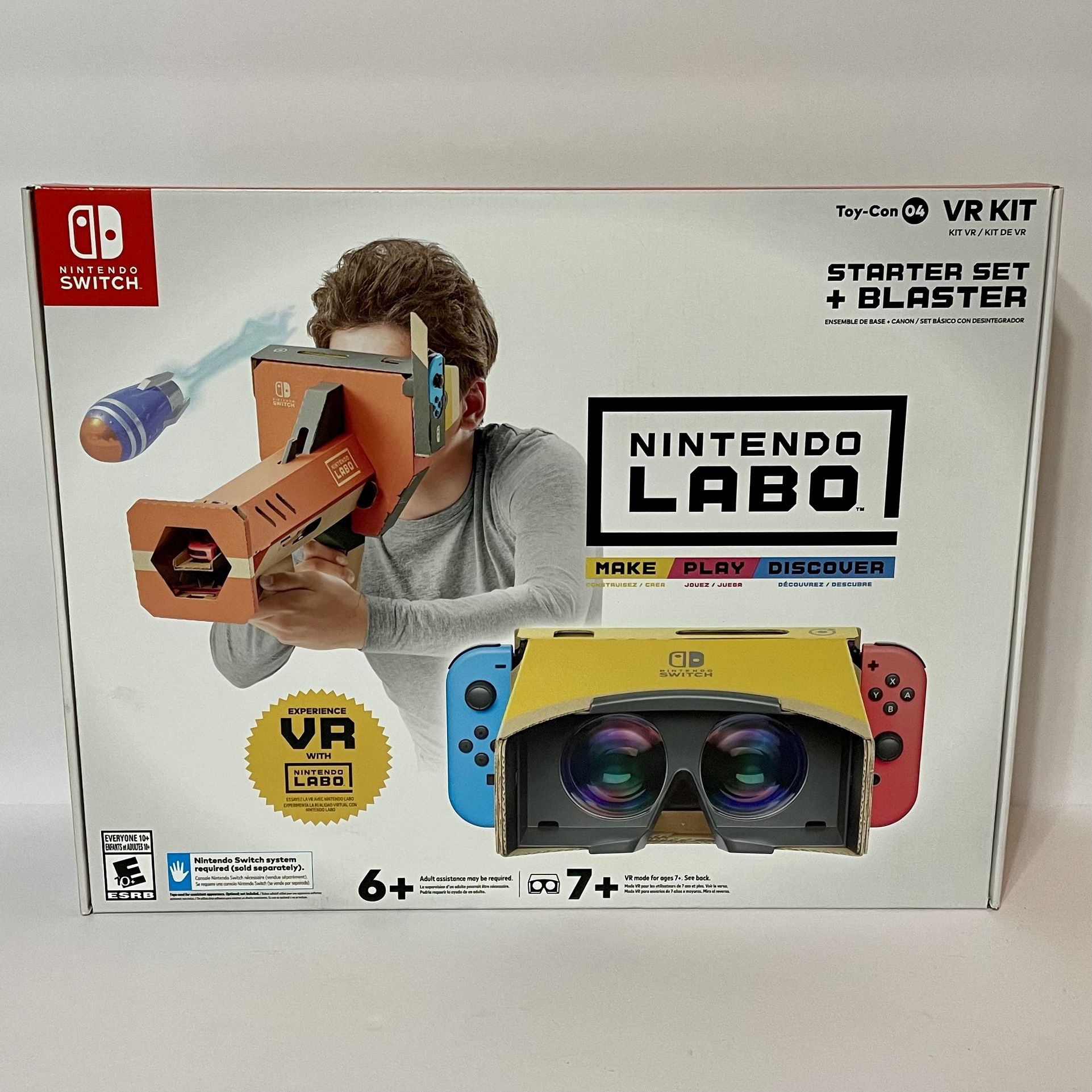Nintendo Switch Labo Toy-Con 04 VR Kit Starter Set (2019) (UNUSED OPEN BOX)