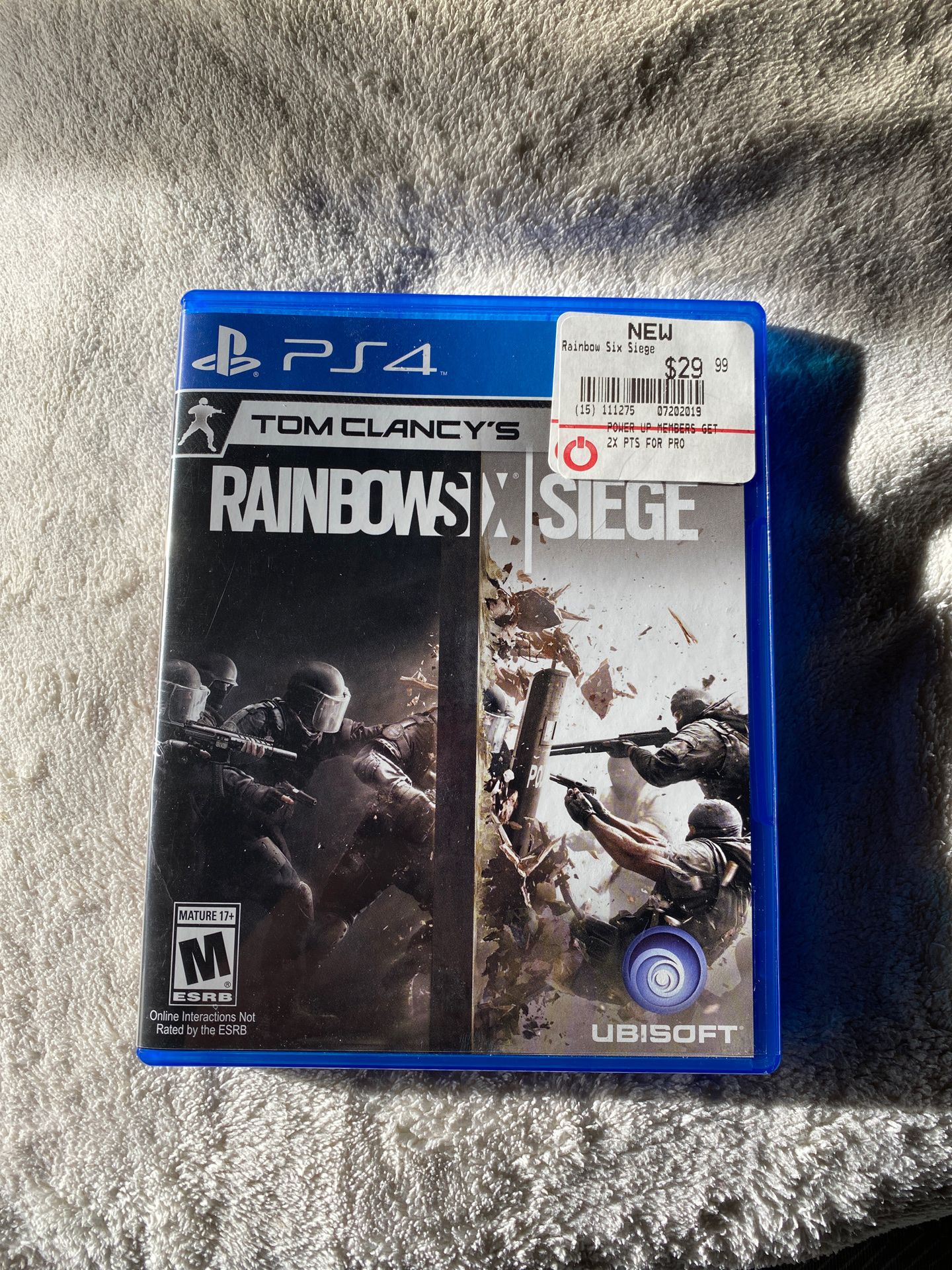 Rainbow six siege PS4 $12