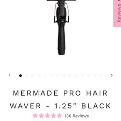 Mermaid Hair1.25" 3XL BARREL OG PRO WAVER