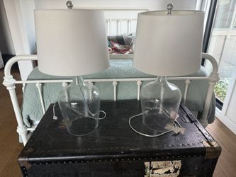 Set Of Lamps - Includes Shades And Bulbs