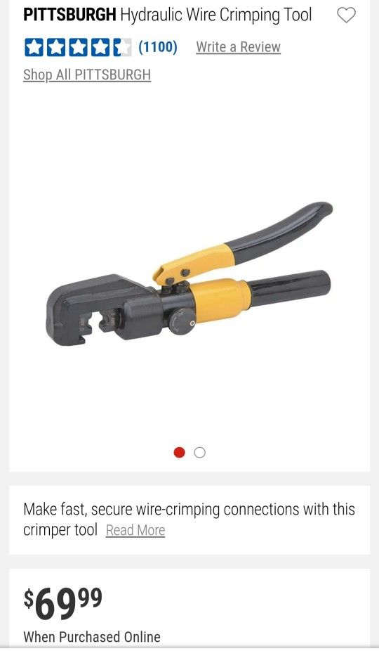 Hydraulic Wire Crimping