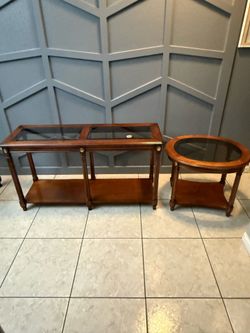 Wood Coffee and end table