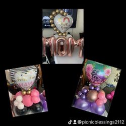 MOTHERS DAY BALLOON BOUQUETS 