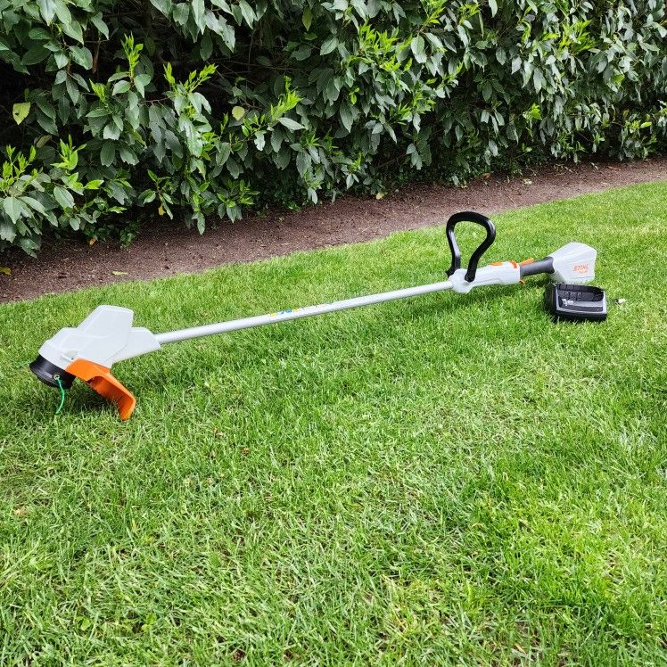 Stihl FSA 56 Straight Shaft Battery Line Trimmer (Tool Only) - $100