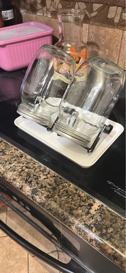 Sprouting Jar with Tray