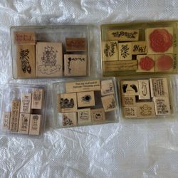 5 Boxes Of Stamps 