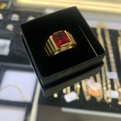 FLAWLESS 14K BIRTHSTONE RING 
