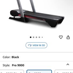PROFORM PRO 9000 Open Box Assembled  Treadmill Price originally 1699$