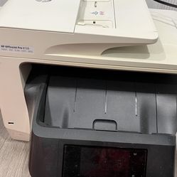 Works Needs New Ink HP officeJet Pro 8720 Color Inkjet All-in-One Printer Fax Scanner Copier Wireless