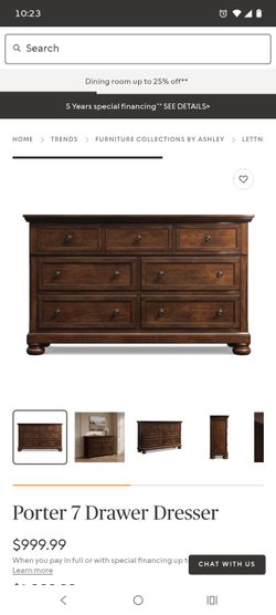 Ashley dresser Needs TLC