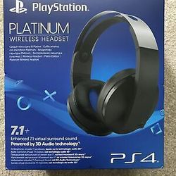 PS4. Platinum Wireless Headset
