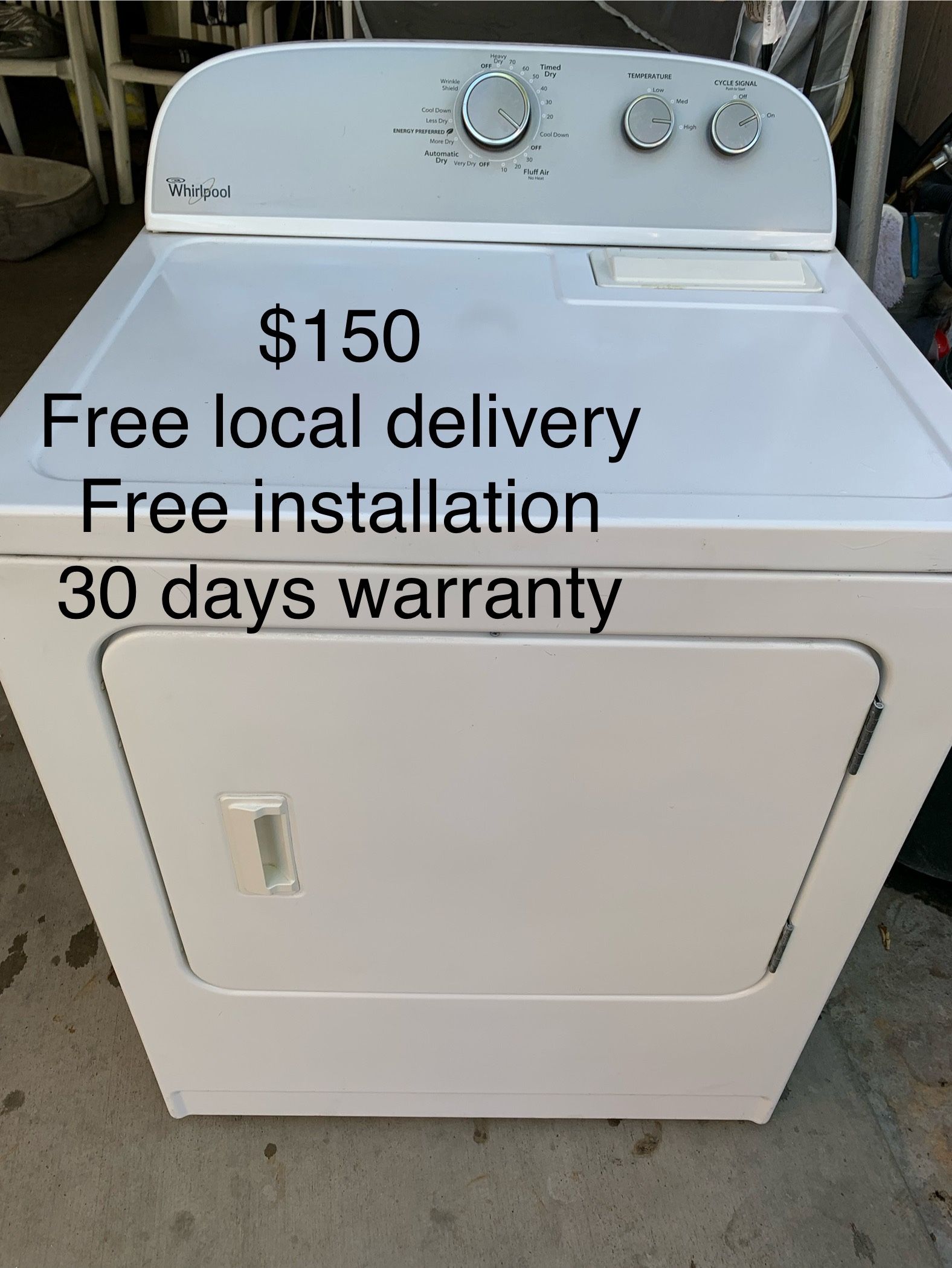 Whirlpool Gas Dryer