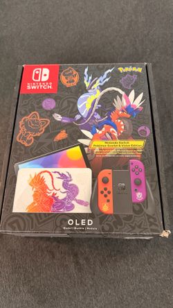 Nintendo Switch OLED Pokémon Scarlet and Violet edition