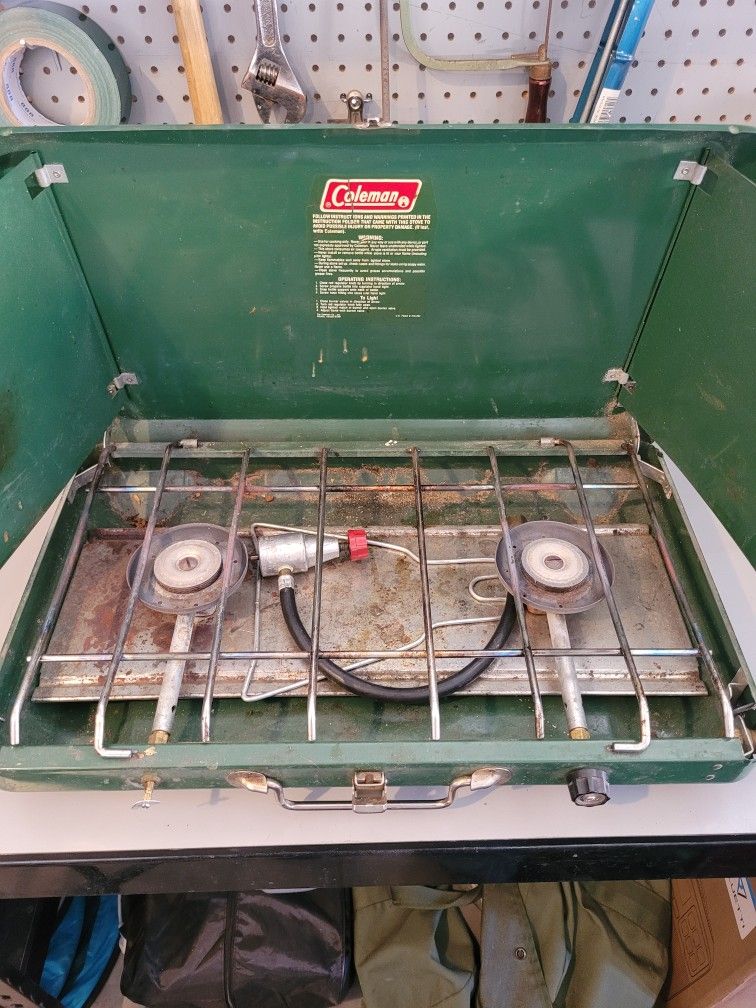 Two Vintage Coleman Propane Stoves for Sale in Henderson, NV OfferUp