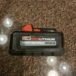 Brand New MILWAUKEE M18 XC6.0 BATTERY 