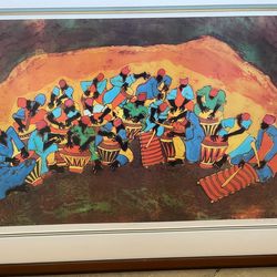 Limited Edition Signed and Numbered Lithograph “The band”