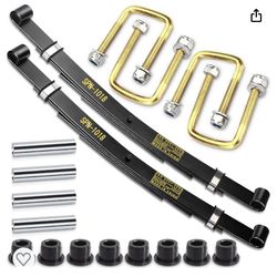 Goanyere Heavy Duty Rear Leaf Spring Kit For EZGO Golf Cart 1994-Up