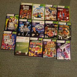 Kinect Sensor And Games For Xbox 360