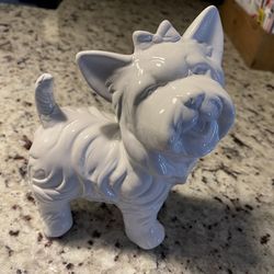 Ceramic dog