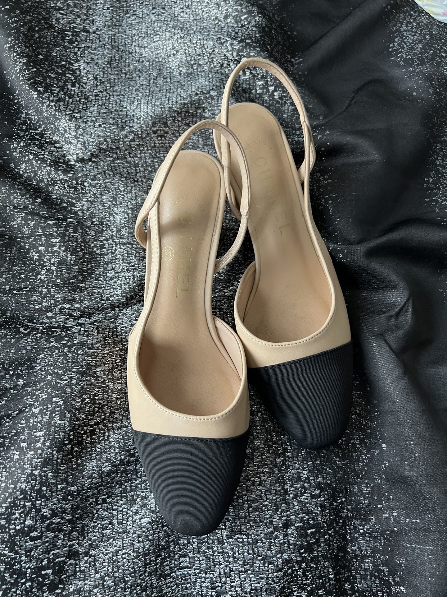 Designer Slingback Heels