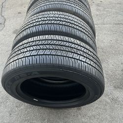 Set. Tires.  245. 55. 18.  Good Year