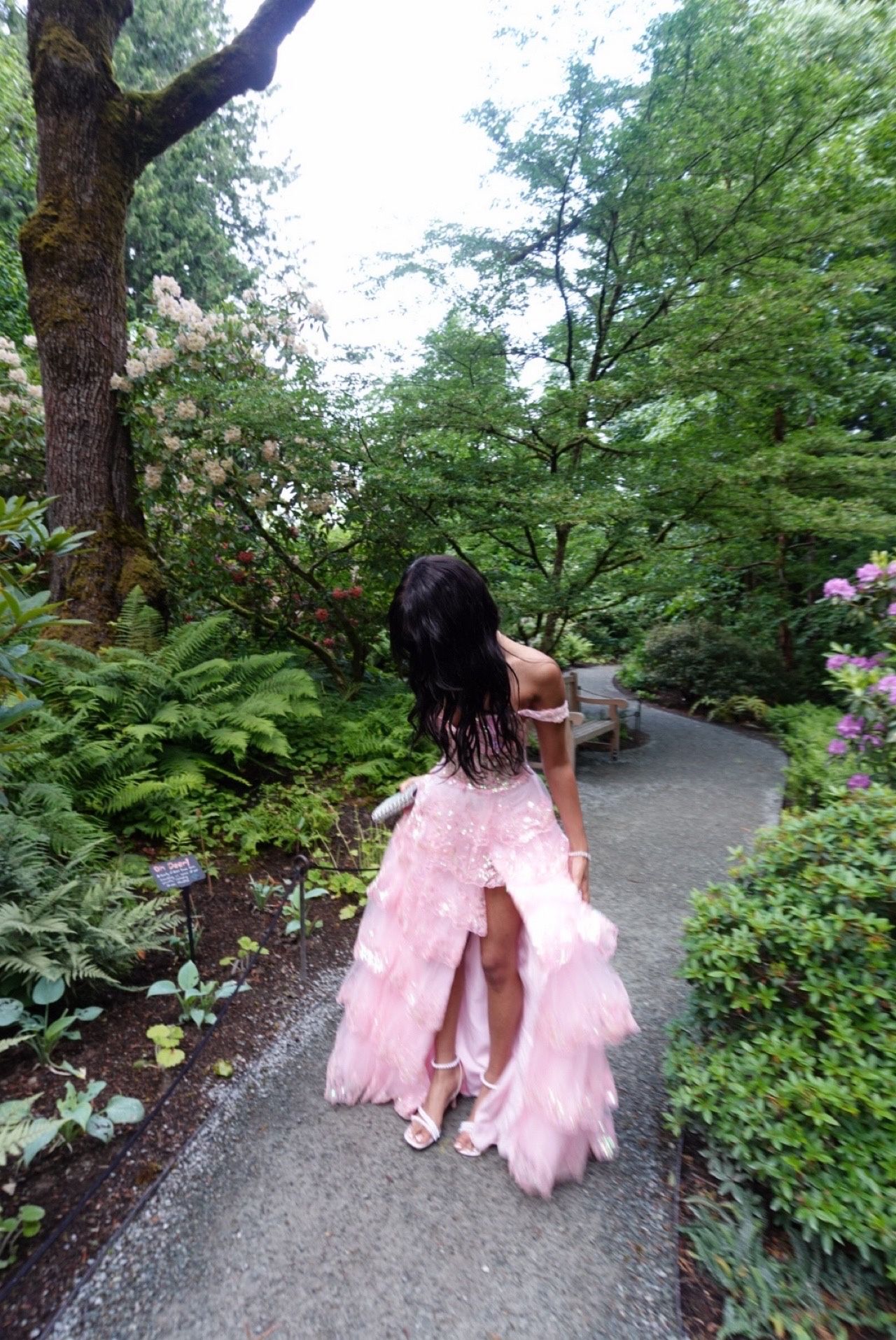 Pink prom dress sherri hill dupe size 4