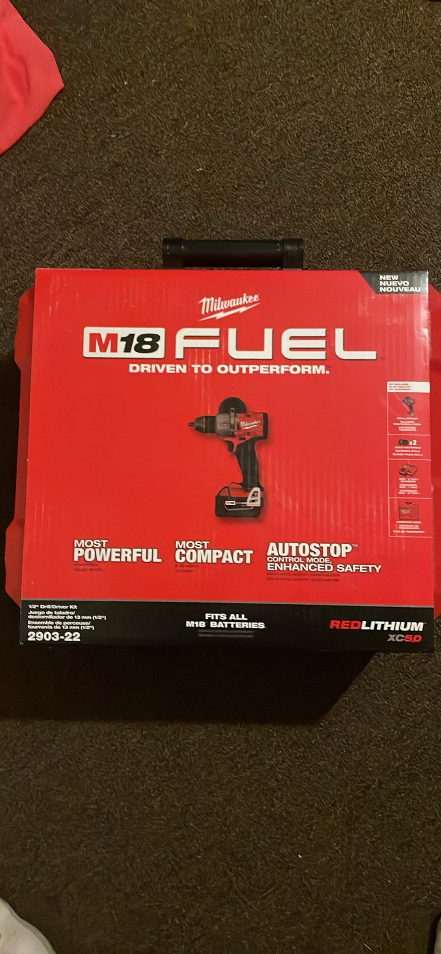 Milwaukee M 18 drill driver hammer drill Fuel
