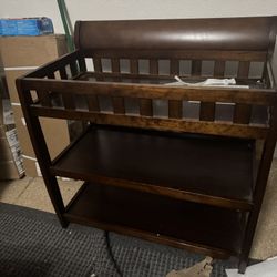 Wooden Changing Table