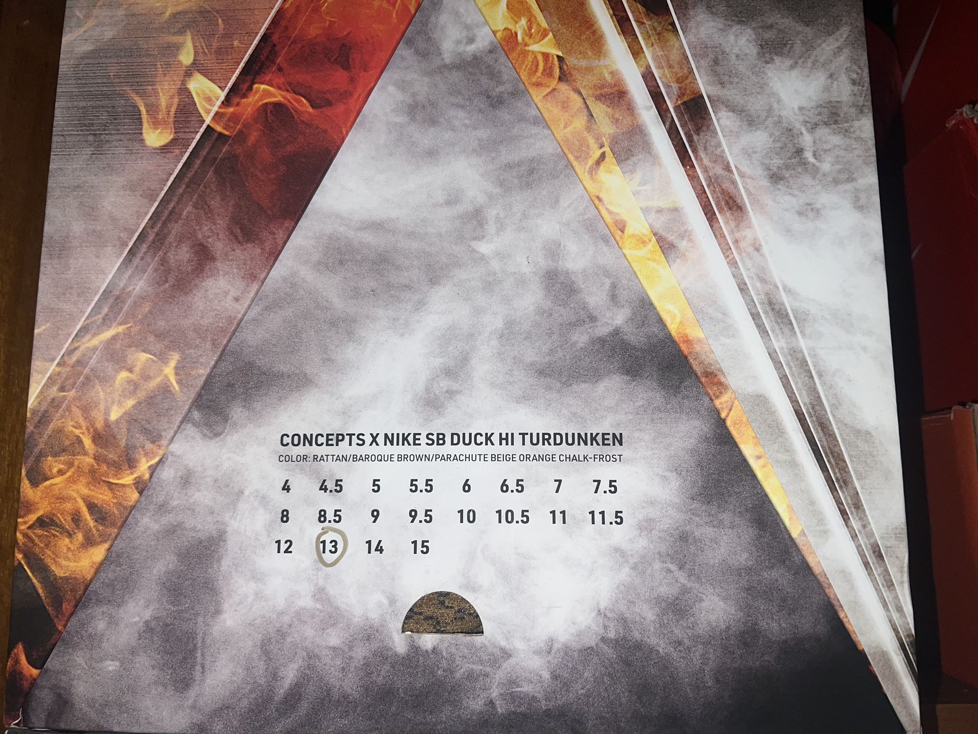 Nike Sb High Turducken Special Box Size for Sale in Scottsdale, AZ