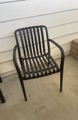 Rubber Patio Chair $15