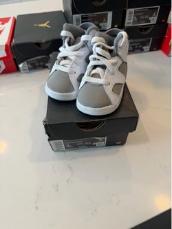 Air Jordan 6 Retro Toddler Sneakers Size 3C
