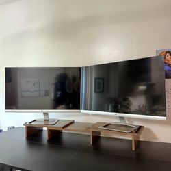 HP 27es 27 inch Monitor (x2)