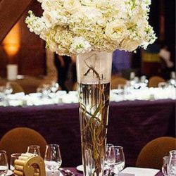 24in Trumpet Vase Centerpiece Box With 12