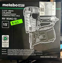 Metabo 3-1/2in Coil Nailer