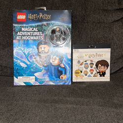 LEGO Harry Potter: Magical Adventures at Hogwarts (Activity Book with Minifigure & Happy Potter Sticker land 