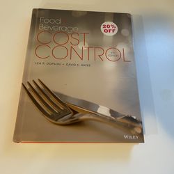 Food and Beverage Cost Control