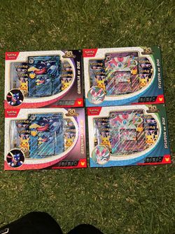 30th anniversary ex boxes Pokemon