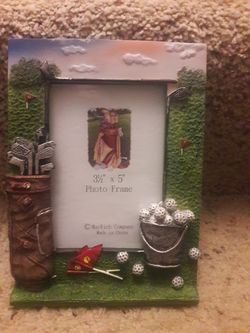 PRICE DROP! May Rich golf themed picture frames
