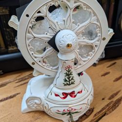 Avon Porcelain Christmas Ferris Wheel. 