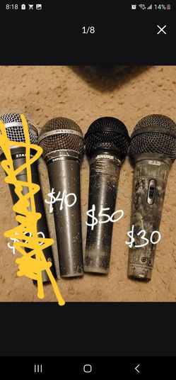 Microphones $100