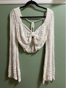 Crochet crop top