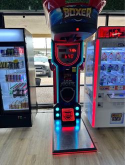 Boxing arcade game