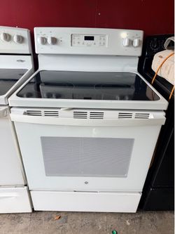 Ge stove Electric white