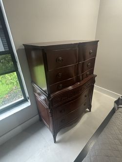 Tall And Lower Wood Dressers (FREE)