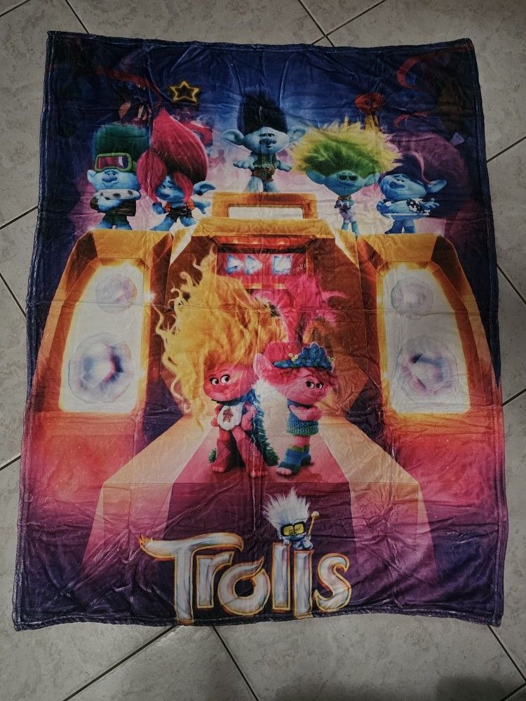 Trolls Blanket New