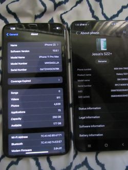 Pro Max 11 And Galaxy  22 Plus