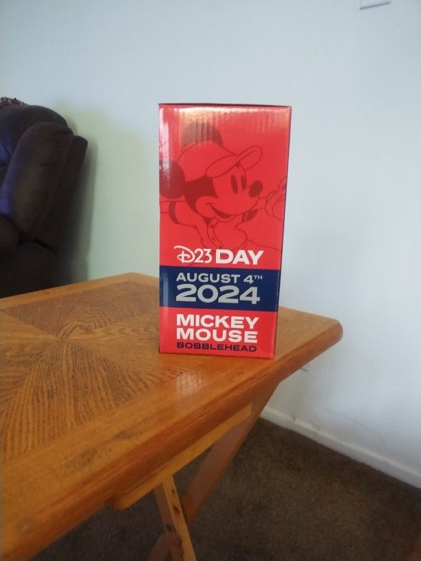 D23 Mickey Mouse Bobblehead 2024