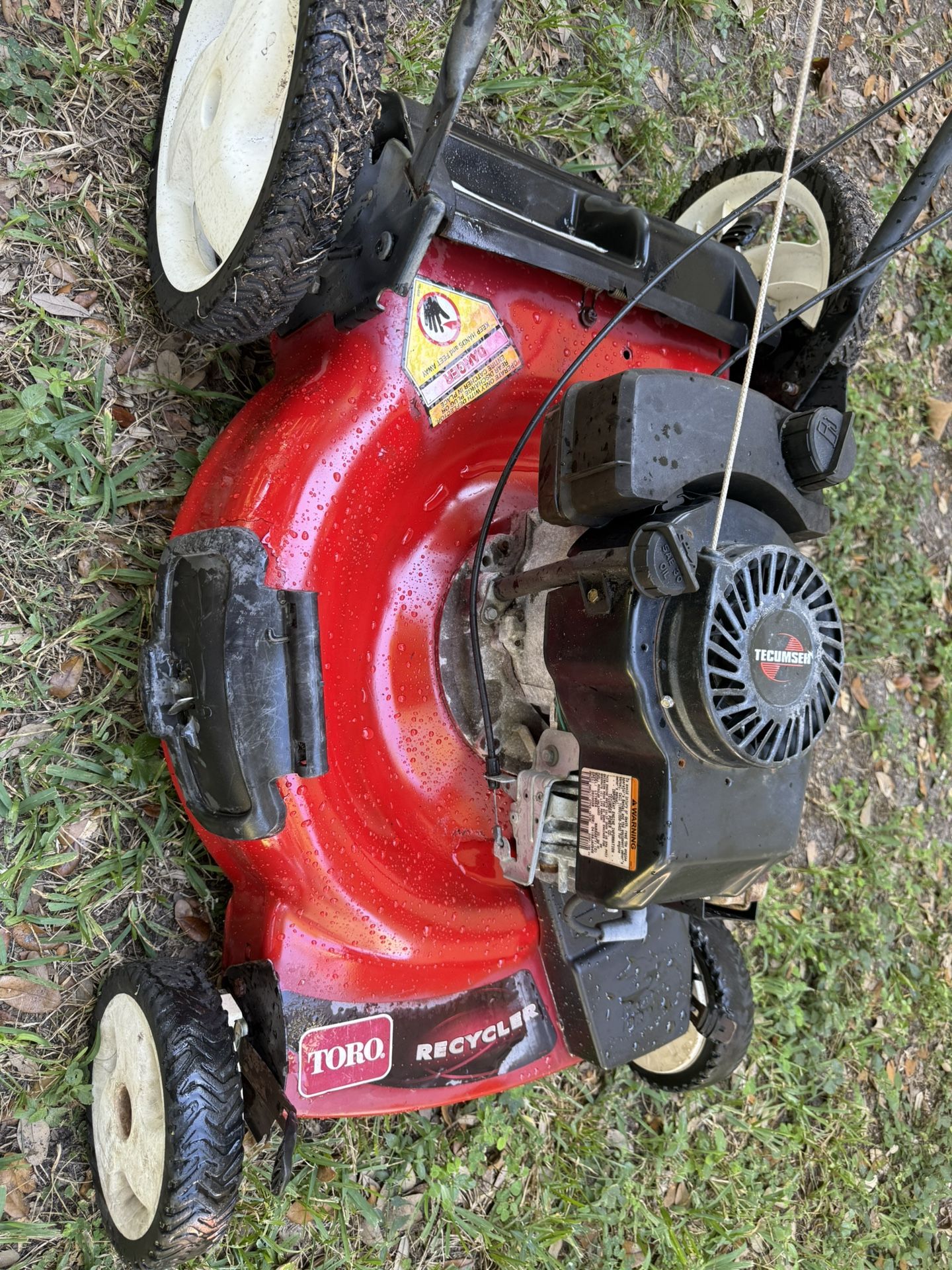Lawn Mower Toro Very Good Condition Front Wheel Drive Self Propelled Work Perfect 