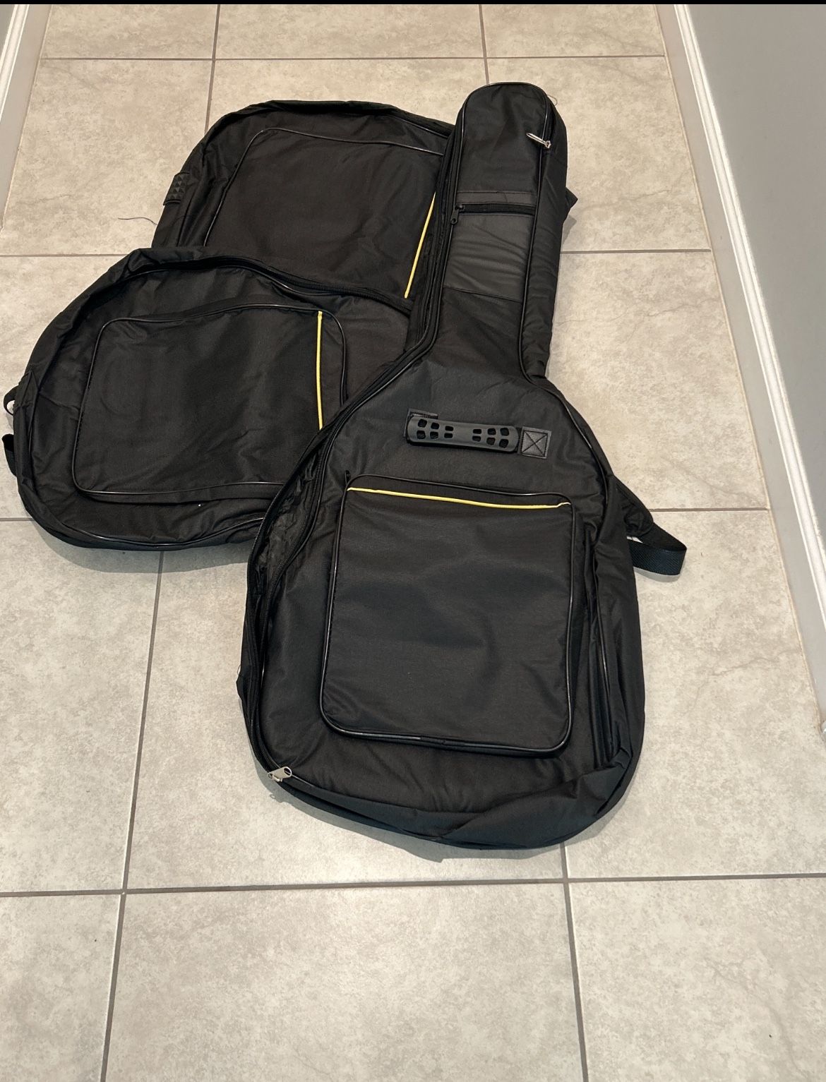 Guitar Case  Gig Bag.  Three 