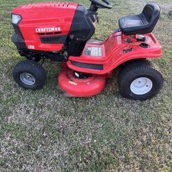 This lawnmower was used a couple of times last year, it starts and cuts well.